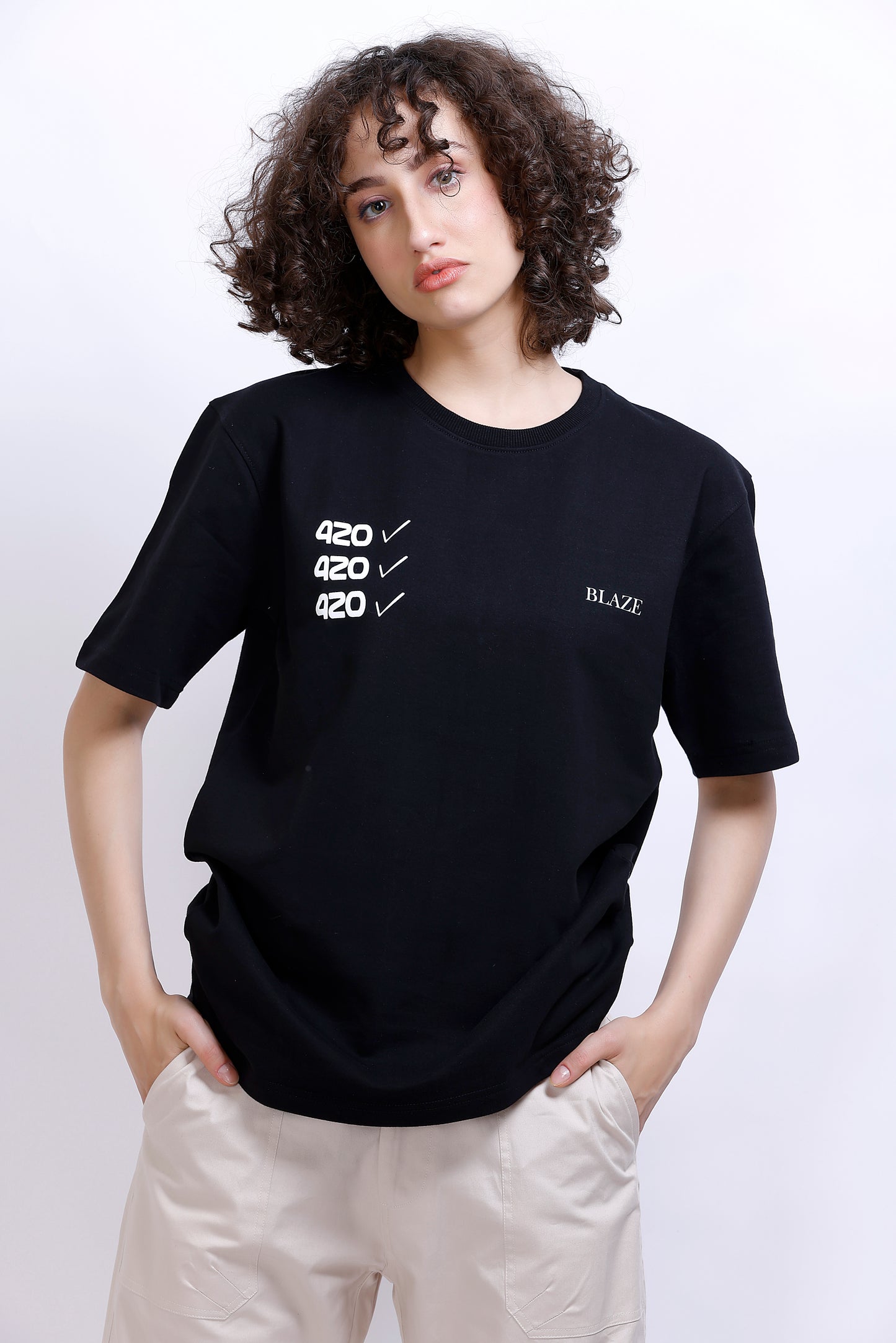 Street Wear Fashion, Unisex t-shirt, blaze clothing, Oversized size tees, Online shopping, carbon black t-shirts, unisex black t shirts