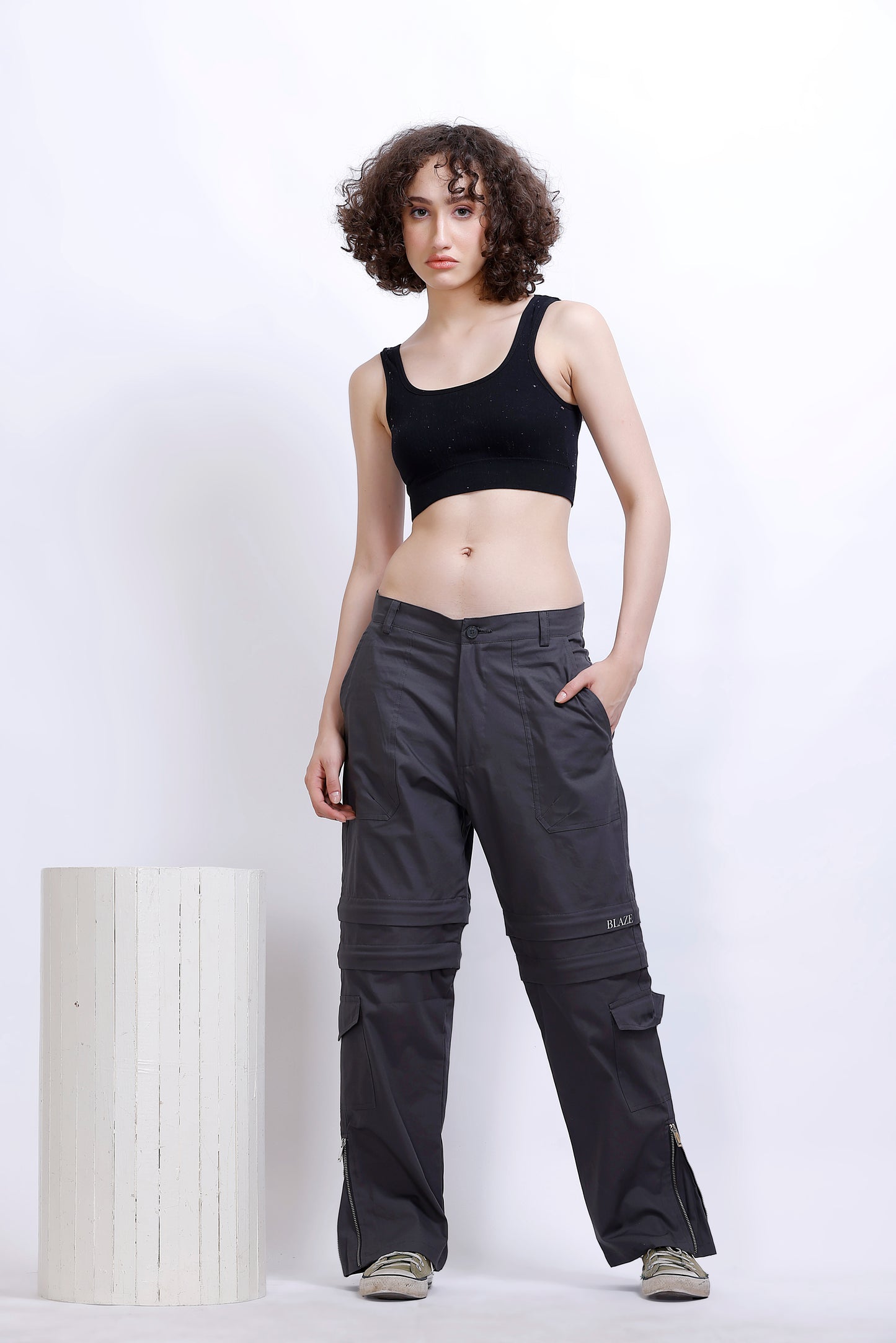 Cargo Pant, Straight Fit, Convert Alter Cargo Pants, Women Cargo, Blaze Clothing 