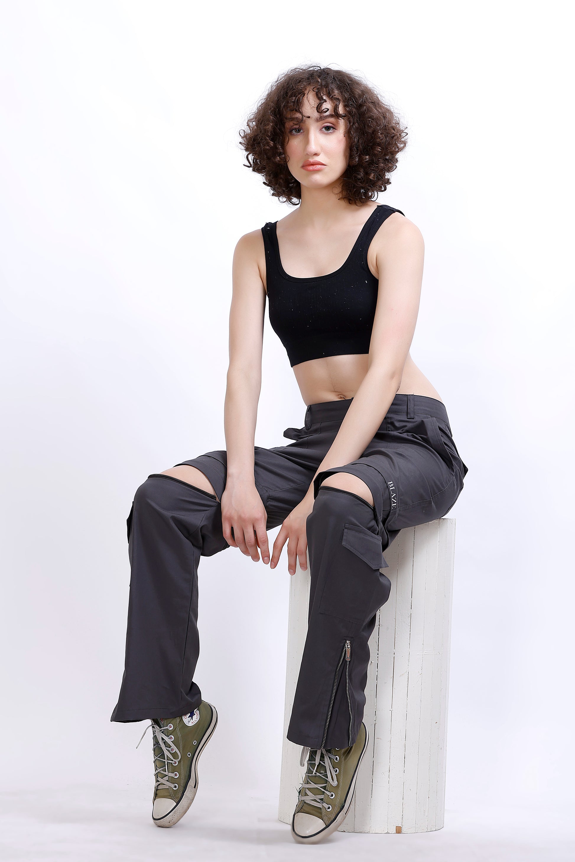 Cargo Pant, Straight Fit, Convert Alter Cargo Pants, Women Cargo, Blaze Clothing 